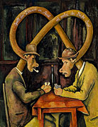 : Cardplayer after Paul Cézanne