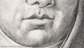 Nicolas-Jacques Conte (pencil portrait) (Detail 4)