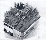 : Drawing of a cassette tape